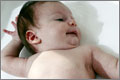 Infant colic can be distressing (photograph: MAURO FERMARIELLO / SCIENCE PHOTO LIBRARY)