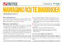 GP Fact File to managing acute diarrhoea