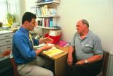 Eye contact and posture are of great importance in effective doctor/patient communication (Photograph:spl)