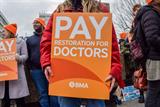 Junior doctor strikes (Photo: Vuk Valcic/SOPA Images/LightRocket/Getty Images)