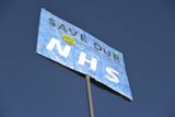 Save our NHS sign