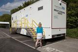 Breast screening mobile unit