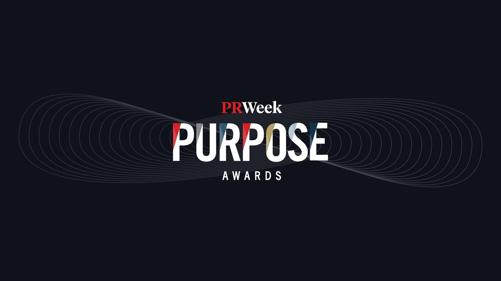 PRWeek Purpose Awards logo