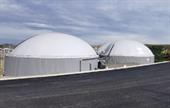 A  biogas plant