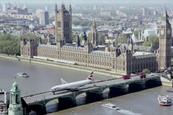 British Airways: airliner taxis through London in latest Olympics ad campaign