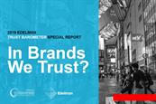 Brand trust 'affects purchase decisions as much as quality and price'