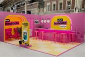 Giffgaff gets holidaymakers flight-ready with ‘Holidata’ pop-up