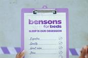 Bensons for Beds' above the line work included the 2024 "Sleep is our obsession" AV campaign.