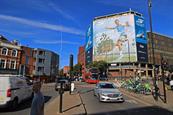 The River Park Banner in Wood Green offers 1,250 square-metres of ad space.
