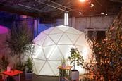 Samsung: veggie pizza toppings will grow in a series of domes 