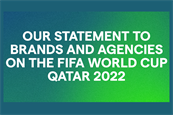 Outvertising: released statement to brands and agencies on Fifa World Cup Qatar 