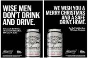 Budweiser's booze-free beer Prohibition stars in anti-drink drive Christmas campaign