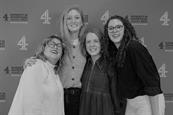 AMV BBDO and Currys' winning team: Augustine Cerf, Annabel Jerome, Aisling Lancaster and Stephanie Simon