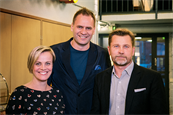 From left: Anna-Riikka Hovi, Eka Ruola and Panu Nordlund 