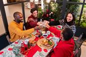 Ikea roomsets become new Christmas dinner destination