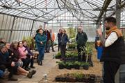 Gardening superstar from Suffolk returns to former college to inspire current students