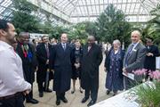 President Ramaphosa visits Kew Gardens during state tour