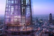 The Shard: (photo credit: The View from The Shard)