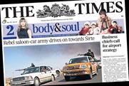 The Times: Body & soul pull out in today's paper