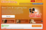 Oxfam recruits celebrities for climate-change game