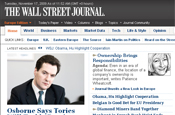 WSJ: redesigns website