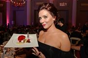 Great British Bake Off winner tucks into a Zafferano dessert