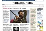 The Times website: subscription growth