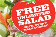 Pizza Hut: aims to boost health credentials with unlimited salad offer