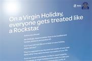 Virgin Holidays: Rockstar ad campaign
