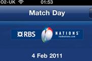 Top scorer: the RBS 6 Nations Rugby app heads this week's BR chart