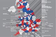The map shows more than 500 festivals
