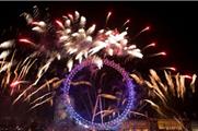 LG sponsors London's New Year's fireworks