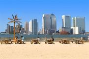 Event exclusive: Greenwich temporary beach reserved for Olympic corporate events
