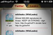 Wikileaks app: removed by Apple