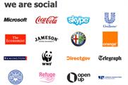 We Are Social: clients include Skype and Microsoft