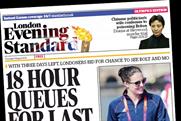 London Evening Standard: to publish first variable-run cover wrap