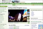 TripAdvisor: now linked to VisitBritain website