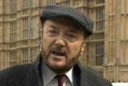 George Galloway: thinks brands should pay for Thatcher funeral
