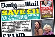The Daily Mail: Save £11 at Waitrose