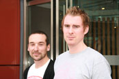 Parkin (left) and Glendenning: Ad agency background