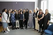 VisibleStart: Part of the first cohort with GroupM's Amy Walker (second from left) and Uninvisibility co-founders Jacquie Duckworth (middle) and Jane Evans (third from right)