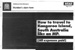Blacked out claims forms ... used to promote South Australian tourism 