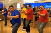 Microsoft: employees perform dance routine