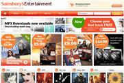 Sainsbury's: launches music downloads service