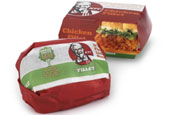 KFC: redesigned environmentally-friendly packaging