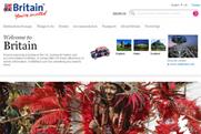 VisitBritain: online activity