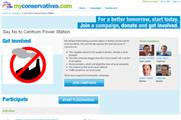 Conservative Party launches Obama-inspired campaigning website
