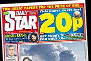 Daily Star: cover price reportedly set to be halved