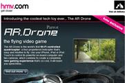 HMV: drone site boosts click-throughs