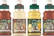 Britvic: new Robinsons Fruit Shoot My 5 range